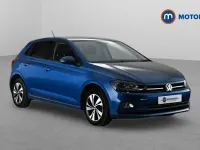 Used VW Polo Match 95 HP (69 kW) 2021 Blue Hatchback