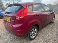 Used Ford Fiesta Zetec 2012 Red Hatchback