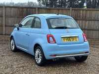 Used Fiat 500 Lounge 69 HP (50 kW) 2016 Blue Hatchback