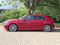 Used Mercedes A200 AMG Line Premium Plus 163 HP (119 kW) 2024 Red Hatchback