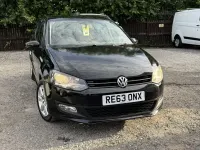 Used VW Polo Edition 75 HP (55 kW) 2013 Black Hatchback