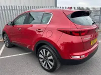 Used Kia Sportage 114 HP (83 kW) 2016 Red SUV