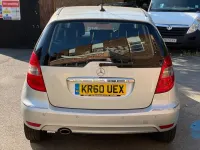 Used Mercedes A160 Elegance 95 HP (69 kW) 2011 Silver Hatchback