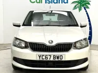 Begagnad Skoda Fabia SE 95 HK (69 kW) 2017 Vit Halvkombi