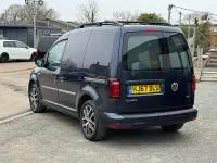 Used VW Caddy Highline 150 HP (110 kW) 2017 Blue MPV