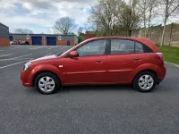 Used Kia Rio 2010 Red Hatchback