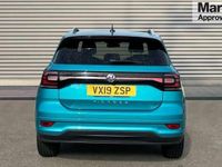 Used VW T-Cross R-line 115 HP (84 kW) 2019 Turquoise SUV