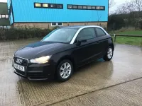 Used Audi A1 105 HP (77 kW) 2011 Black Hatchback