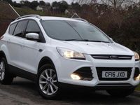 Used Ford Kuga Titanium 150 HP (110 kW) 2016 White SUV