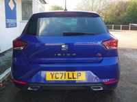 Used Seat Ibiza FR 95 HP (69 kW) 2021 Blue Hatchback