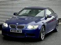 Begagnad BMW M3 Cabriolet Comfort Edition 2008 Blå Cab