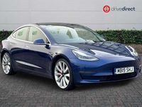 Used Tesla Model 3 Performance 461 kW (627 HP) 2019 Blue Sedan