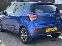 Used Hyundai i10 GO! 67 HP (49 kW) 2018 Blue Hatchback