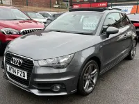 Used Audi A1 S-Line 122 HP (89 kW) 2014 Grey Hatchback