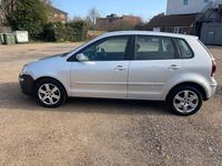 Used VW Polo Match 60 HP (44 kW) 2008 Silver Hatchback