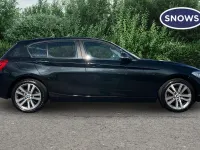 Used BMW 118 Sport Line 136 HP (100 kW) 2018 Black Hatchback