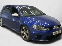 Used VW Golf VII R 300 HP (220 kW) 2016 Blue Hatchback