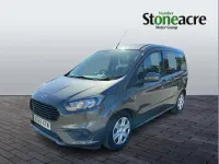 Usado Ford Tourneo Courier Zetec 99 CV (72 kW) 2019 Gris Monovolumen
