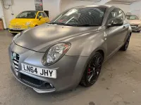 Used Alfa Romeo MiTo Quadrifoglio Verde 170 HP (125 kW) 2014 Grey Hatchback