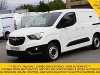Used Vauxhall Combo Edition 130 HP (95 kW) 2021 White MPV