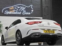 Used Mercedes CLA180 AMG line 136 HP (100 kW) 2020 White Sedan