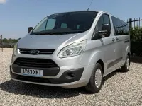 Used Ford Transit Custom 125 HP (91 kW) 2013 Silver Estate