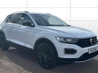 Used VW T-Roc Black Edition 110 HP (80 kW) 2021 White SUV