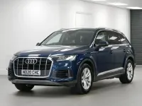 Used Audi Q7 Sport 230 HP (169 kW) 2020 Blue SUV