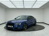 Used Audi A5 Black Edition 333 HP (244 kW) 2016 Blue Coupe
