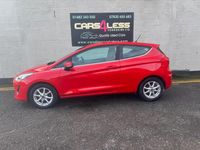 Used Ford Fiesta Zetec 100 HP (73 kW) 2018 Red Hatchback
