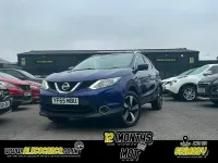 Used Nissan Qashqai N-TEC 110 HP (80 kW) 2015 Blue SUV