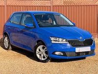 Used Skoda Fabia SE 60 HP (44 kW) 2020 Blue Hatchback