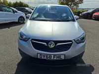 Used Vauxhall Crossland X 81 HP (59 kW) 2019 Silver SUV