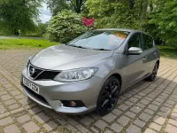 Used Nissan Pulsar Tekna 110 HP (80 kW) 2017 Grey Hatchback