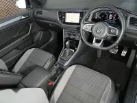 Used VW T-Roc Cabriolet R-line 2021 Black Cabriolet
