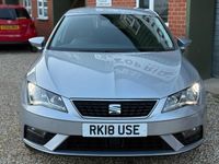 Used Seat Leon SE Dynamic 110 HP (80 kW) 2018 Silver Hatchback