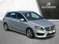 Used Mercedes B180 AMG line 109 HP (80 kW) 2015 Silver Hatchback