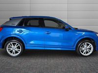 Used Audi Q2 S-Line 150 HP (110 kW) 2019 Ara blue SUV