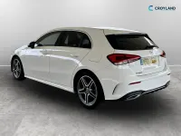 Used Mercedes A180 AMG line 136 HP (100 kW) 2020 White Hatchback
