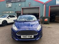 Used Ford Fiesta Titanium X 2017 Blue Hatchback