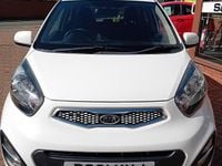 Used Kia Picanto 2011 White Hatchback