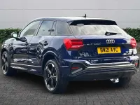 Used Audi Q2 Black Edition 150 HP (110 kW) 2021 Blue SUV