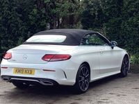 used Mercedes C300 C Class 2.0AMG Line (Premium) Cabriolet G-Tronic+ Euro 6 (s/s) 2dr AIRCON Convertible