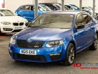 Used Skoda Octavia vRS 2015 Blue Estate