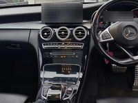 Used Mercedes C300e AMG Line Premium Plus 231 HP (169 kW) 2015 Black Estate