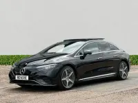 Used Mercedes EQE300 AMG line 180 kW (245 HP) 2023 Black Sedan