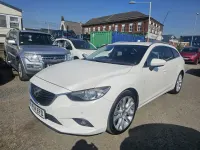 Usado Mazda 6 Inclusive 175 CV (128 kW) 2014 Blanco Familiar