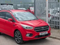Used Ford Kuga ST-Line 120 HP (88 kW) 2017 Red SUV