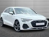 New Audi A3 S-Line 116 HP (85 kW) 2026 Arkona white