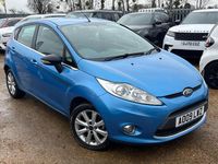 Used Ford Fiesta Zetec 94 HP (69 kW) 2009 Blue Hatchback
